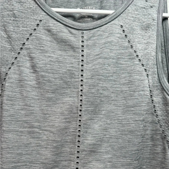 Athleta Foothill Heather Tank‎ Tank Grey Heather Size Medium - Picture 5 of 5